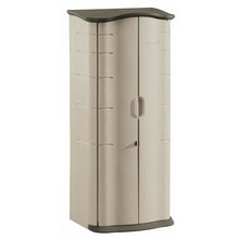 Rubbermaid Outdoor Storage Shed, Resin, Beige
